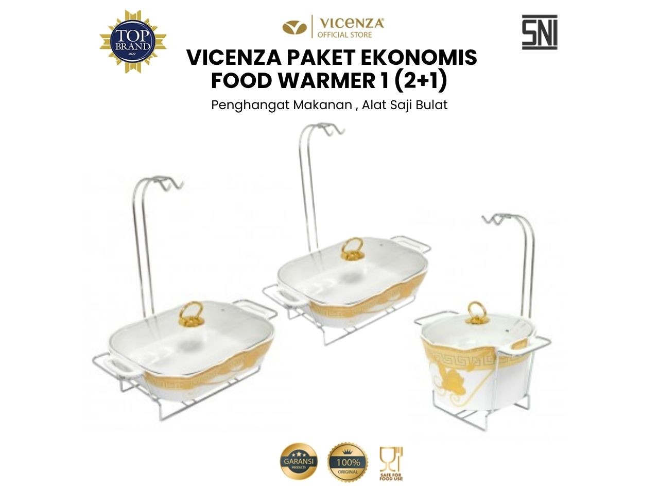 Paket Ekonomis Food Warmer 1 (2+1) Lily
